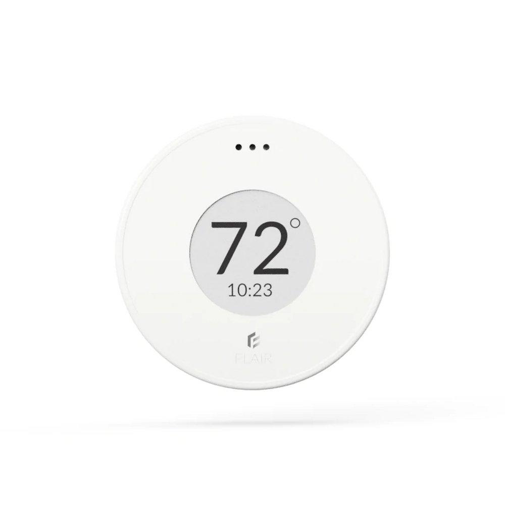 Flair Pearl White Thermostat 