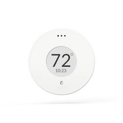 Thermostat in Pearl White