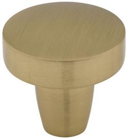 1-1/4 in.Cabinet Knob in Honey Bronze