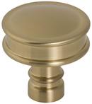 1-1/4 in, Cabinet Knob in Honey Bronze