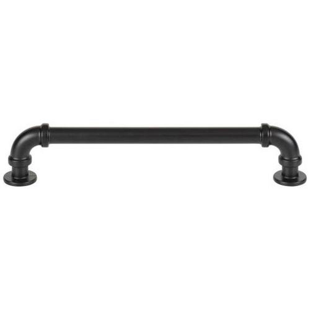 STEAM PUNK PULL 6 5/16 INCH C-C - MATTE BLACK 