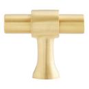 Signature Hardware Satin Brass 1-3/4 in. Cabinet T-Knob 