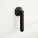 Signature Hardware Black 1-5/8 in. Brass Round Cabinet Knob 