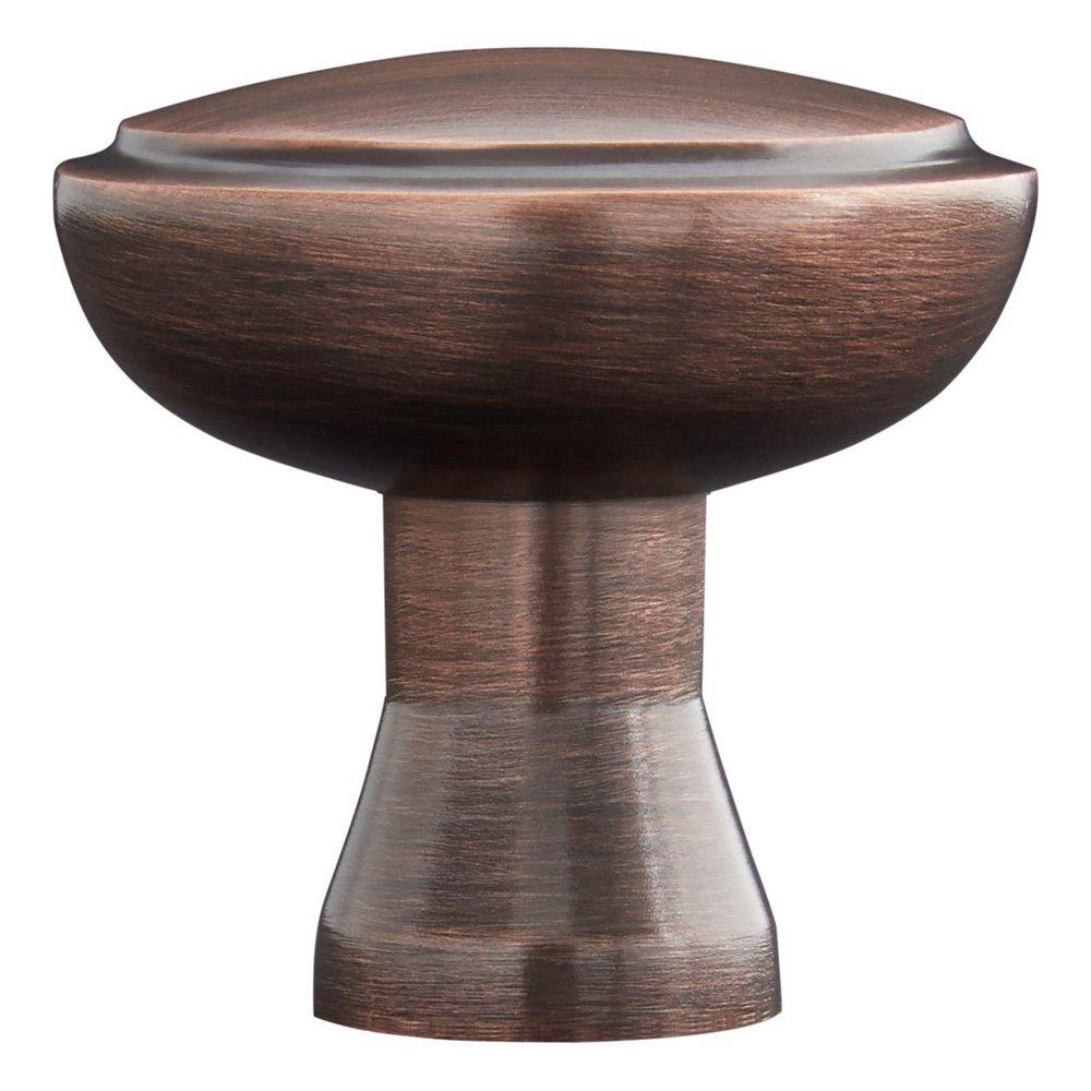 11/4 BRASS CABINET KNOB BLACK 