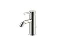 Single Handle Monoblock Bathroom Sink Faucet in Brushed Nickel