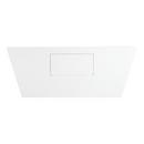 67X32 FS OVAL TUB THIN HIBISCUS WH 