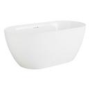 59 x 30 in. Freestanding Bathtub in White 