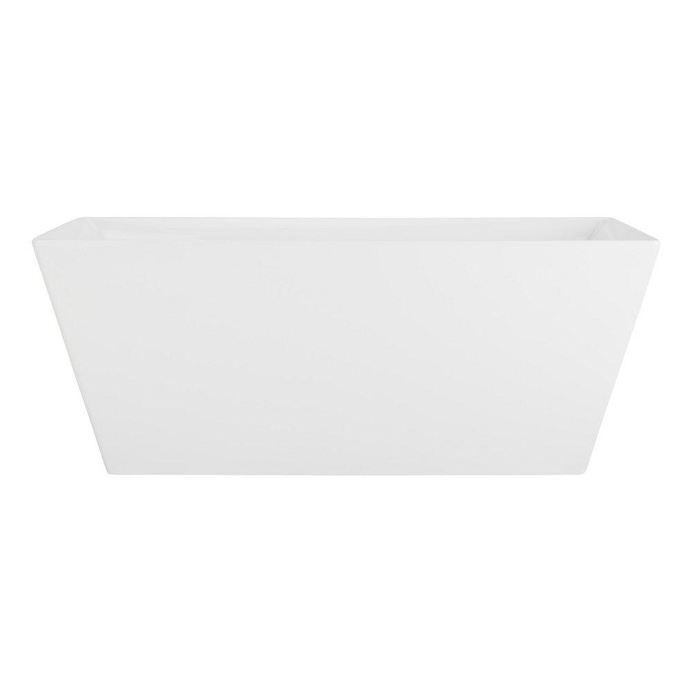 67 x 32 in. Freestanding Bathtub in White 