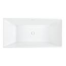 67X32X24 FS RECT TUB *HIBISCUS WH 