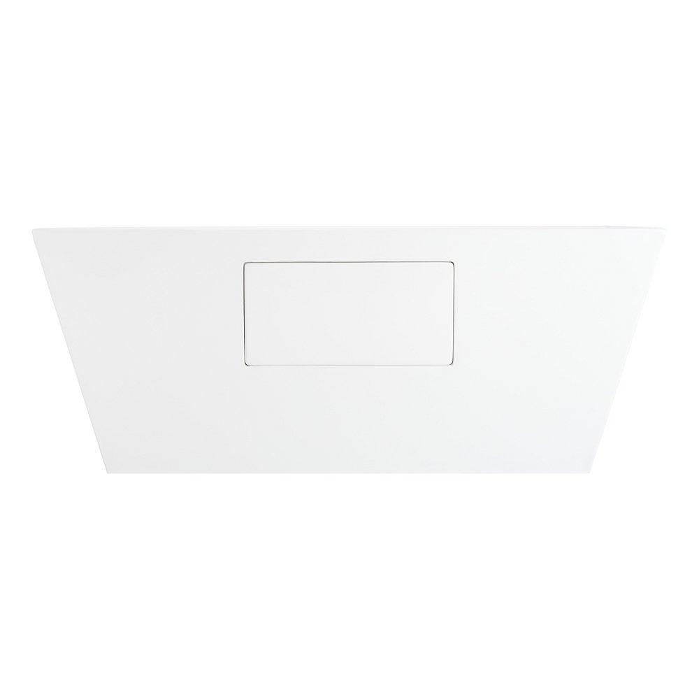 67X32X24 FS RECT TUB *HIBISCUS WH 