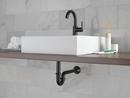 Delta Faucet Matte Black 1-5/16 in. Brass P-Trap 