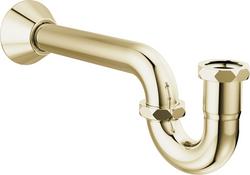 1-5/16 in. Brass P-Trap in Brilliance&reg; Luxe Nickel