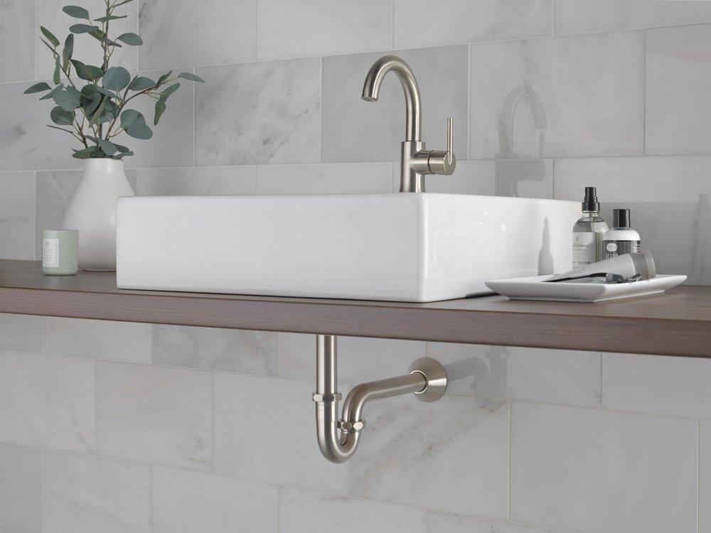 Delta Faucet Brilliance Stainless Brass P-Trap 