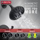 Delta Faucet Matte Black Single Handle Multi Function Bathtub & Shower Faucet 