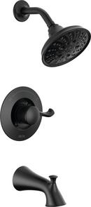 Single Handle Multi Function Bathtub & Shower Faucet in Matte Black