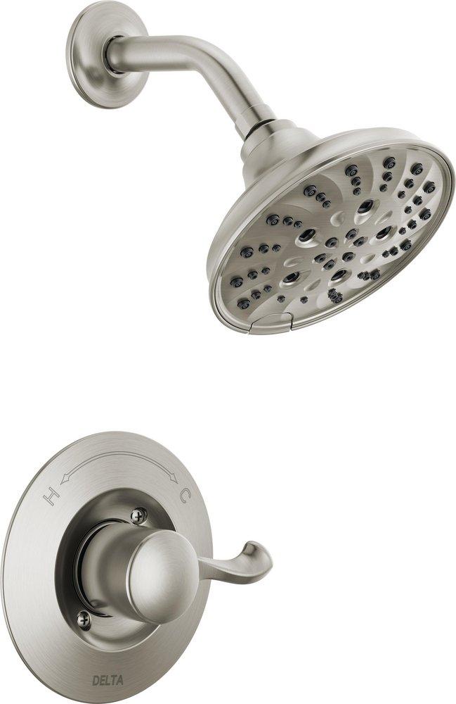 Delta Faucet SpotShield® Stainless Single Handle Multi Function Shower Faucet 