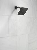 Delta Faucet Matte Black Single Function Full Body Showerhead 