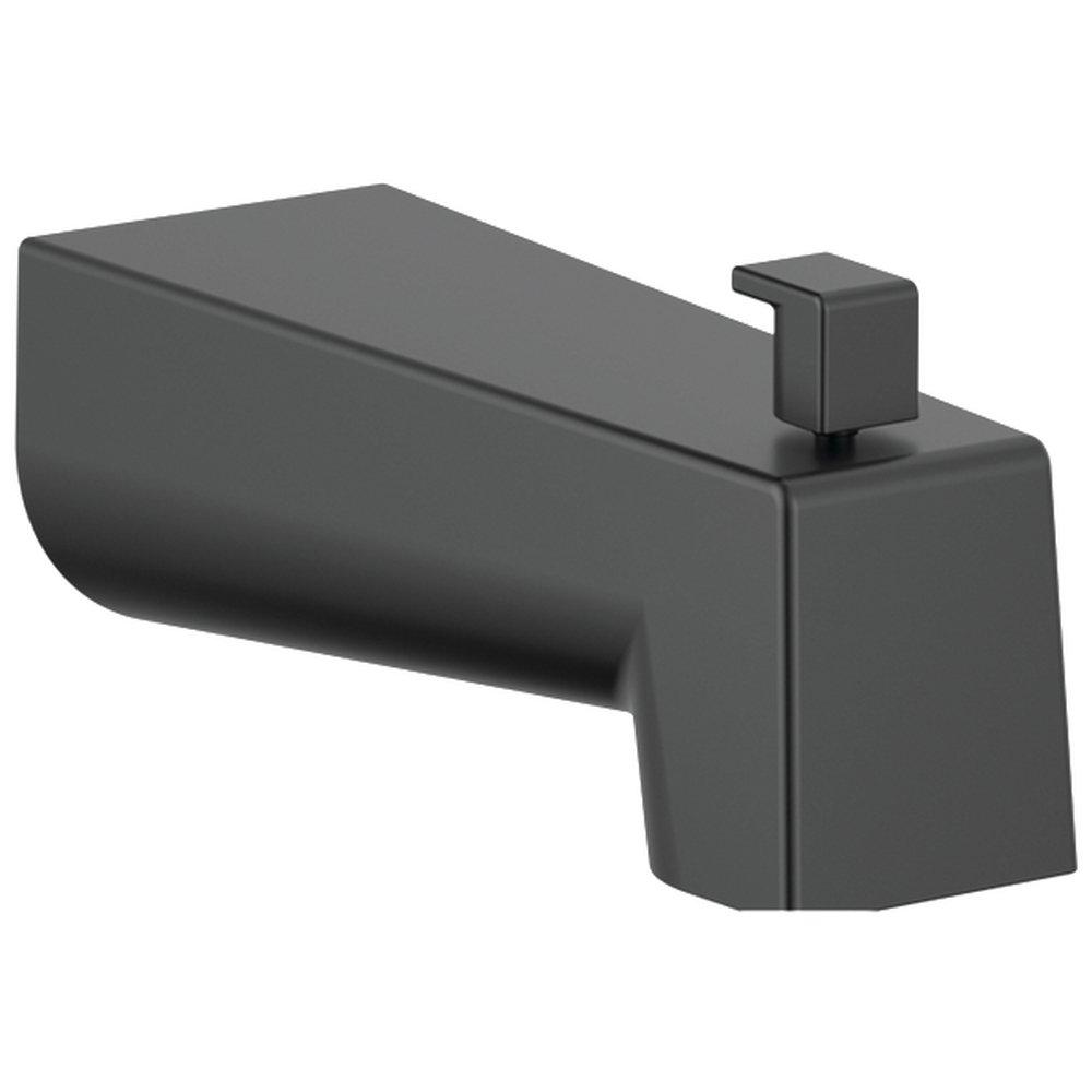 Delta Faucet Matte Black 6-1/4 in. Zinc Tub Spout 