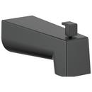 Delta Faucet Matte Black 6-1/4 in. Zinc Tub Spout 