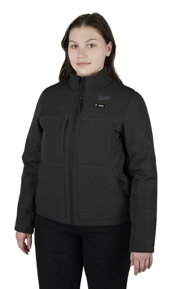 Milwaukee&reg; Black 12V Lithium-ion Polyester Women's Jacket in Black 