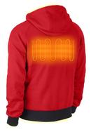 Milwaukee&reg; Red Redlithium&trade; Polyester Heated Hoodie in Red 
