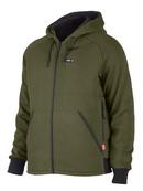 Milwaukee&reg; Green Redlithium&trade; Polyester Heated Hoodie in Green 