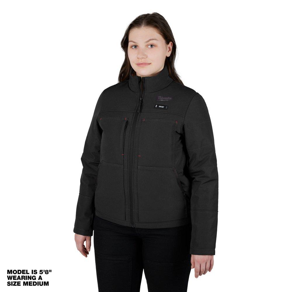 Milwaukee&reg; Black 12V Lithium-ion Polyester Women's Jacket in Black 