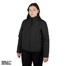 Size XL 12V Lithium-ion Polyester Women's Jacket in Black