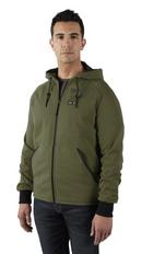 Milwaukee&reg; Green Redlithium&trade; Polyester Heated Hoodie in Green 