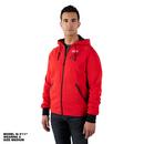 Size 2X Redlithium™ Polyester Heated Hoodie in Red
