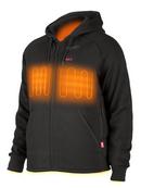 Milwaukee&reg; Black Redlithium&trade; Polyester Heated Hoodie in Black 