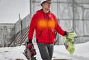 Milwaukee&reg; Red Redlithium&trade; Polyester Heated Hoodie in Red 