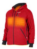 Milwaukee&reg; Red Redlithium&trade; Polyester Heated Hoodie in Red 
