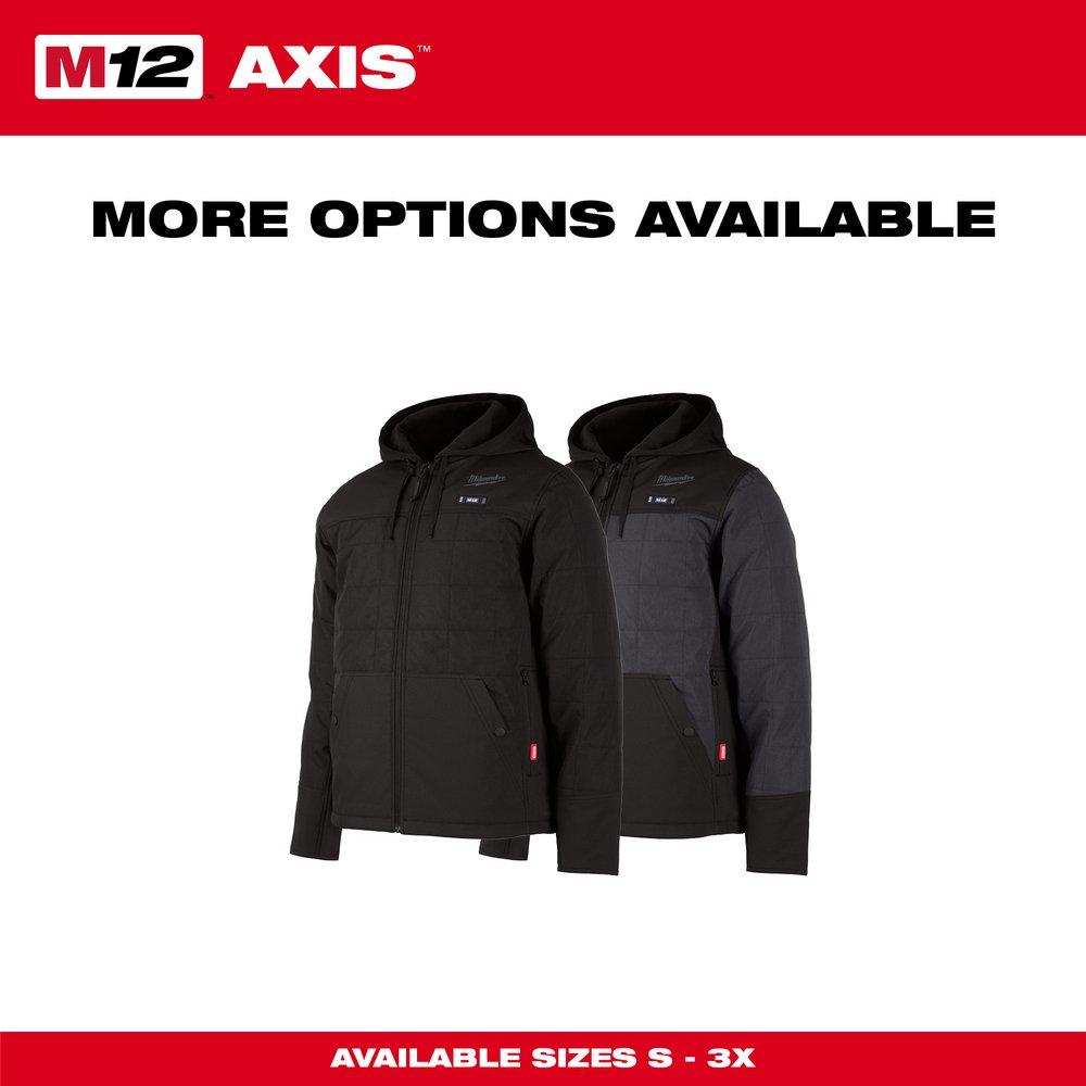Milwaukee&reg; Black 12V Lithium-ion Polyester Jacket in Black 