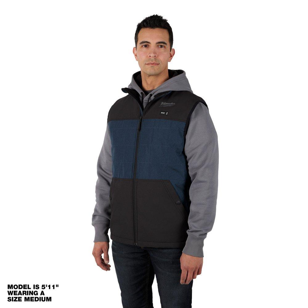 Milwaukee&reg; Black Redlithium&trade; Polyester Heated Vest in Black 