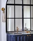 Fredrick Ramond Heritage Brass 60W 1-Light 21 in. Wall Sconce in Heritage Brass 