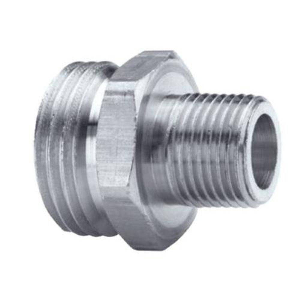 303SS MALE GHT X MALE NPTF ADAPTER 3/4" GHT X 3/4" NPTF 