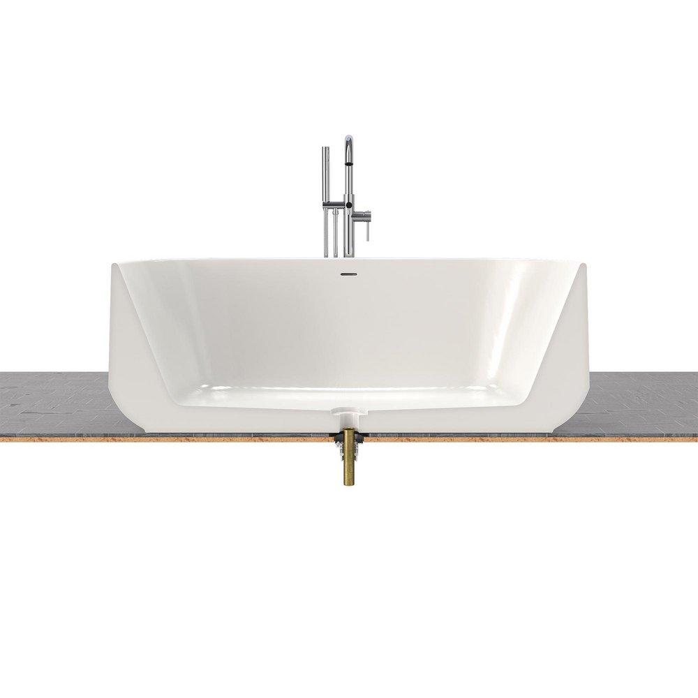 1-1/2 in.  PVC Freestanding Tub Drain Kit 