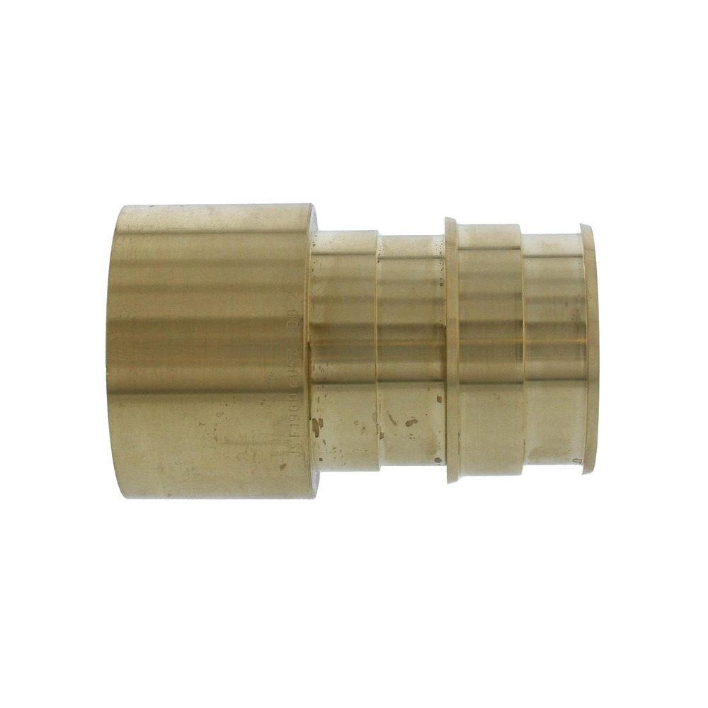 Jones Stephens Brass Brass PEX Expansion x Female Sweat Adapter 