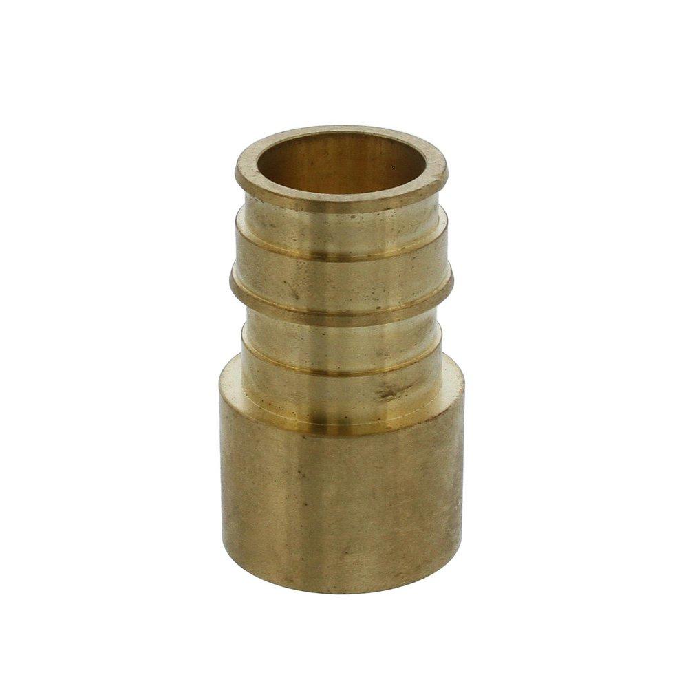 1-1/4 in. Brass PEX Expansion x Female Sweat Adapter 
