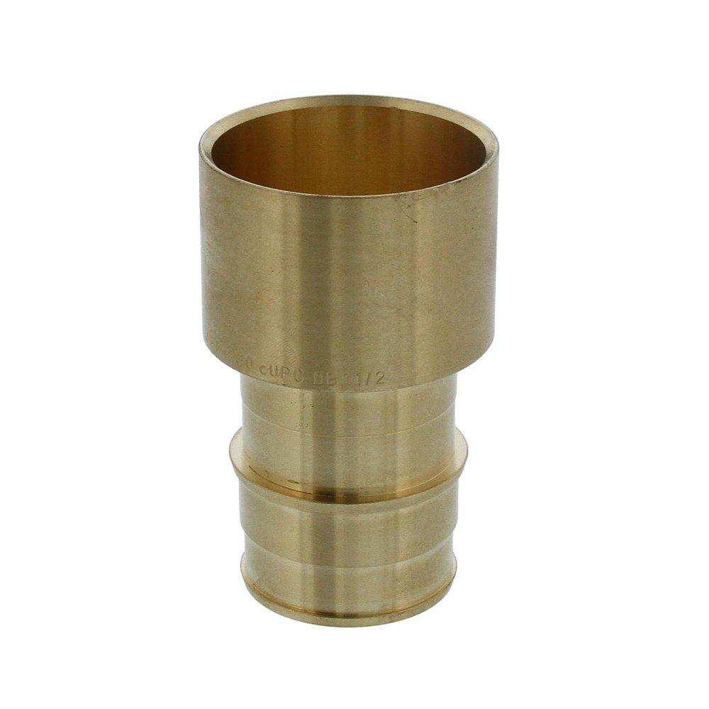 1-1/2 in. Brass PEX Expansion x Female Sweat Adapter 