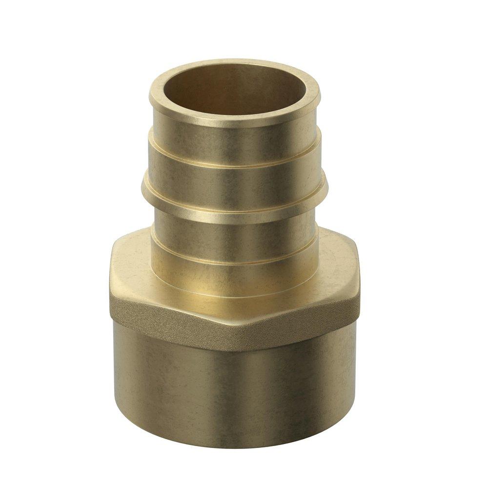 2 in. Brass PEX Expansion x FPT Adapter 