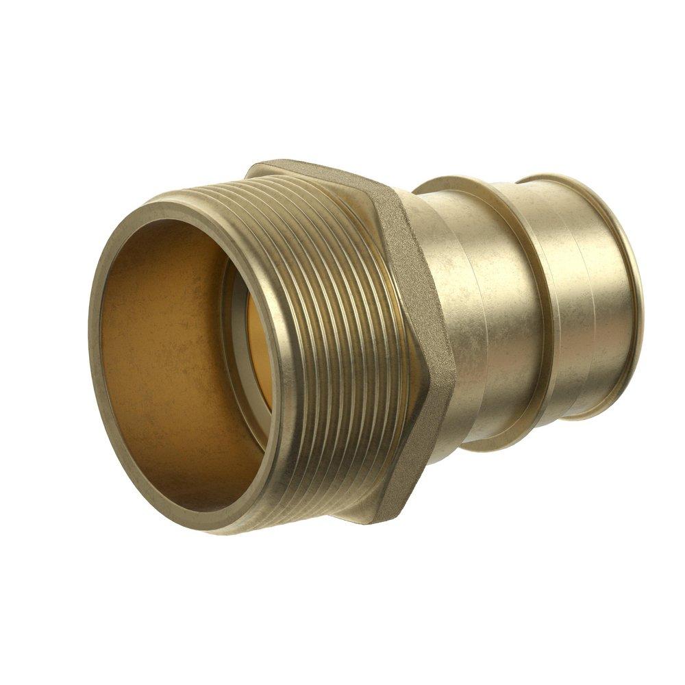 2 in. Brass PEX Expansion x MPT Adapter 