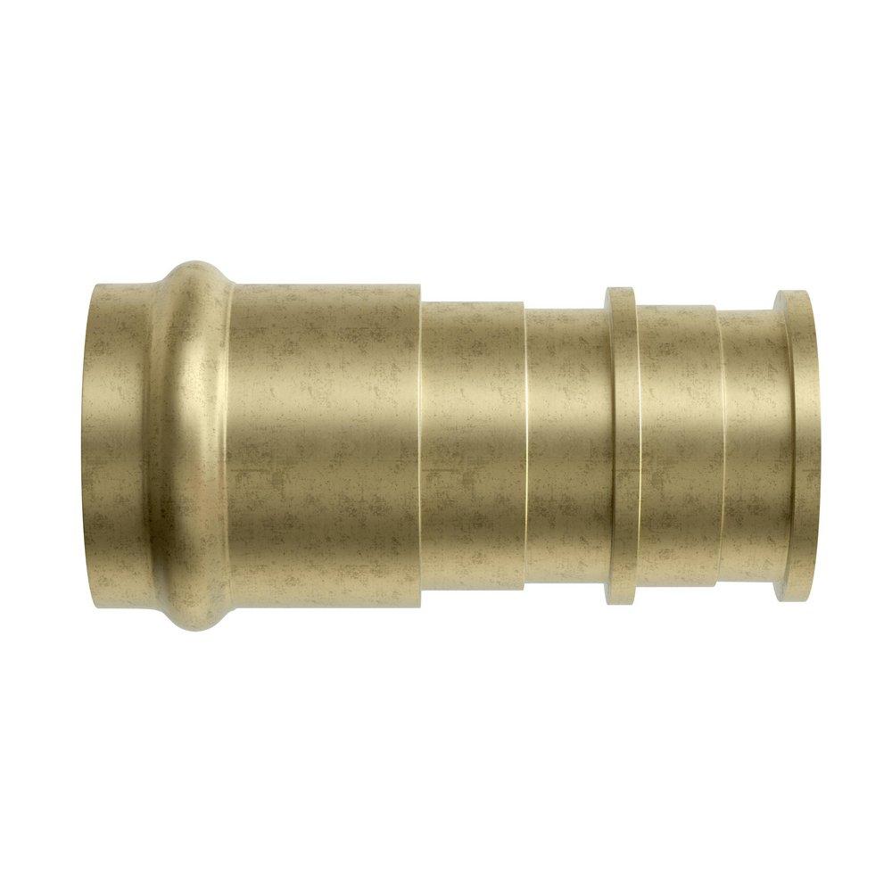 1-1/4 in. Brass PEX Expansion x Press Adapter 