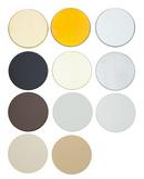 Grey White Concealed Cover Plate