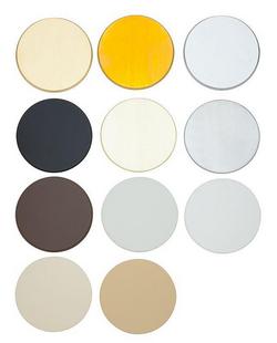 Signal White Concealed Cover Plate