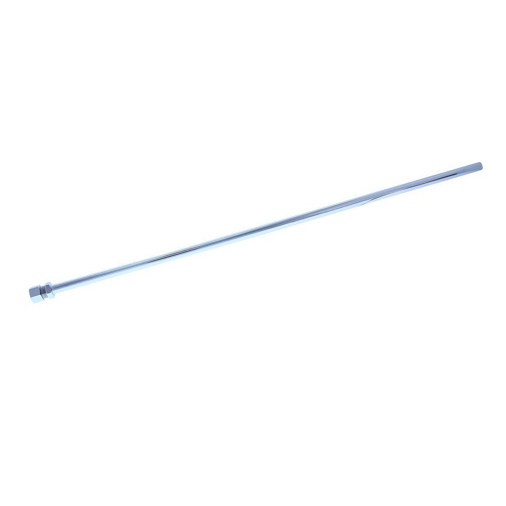 3/8 in. x 12 in. Chrome Plated Lavatory Faucet Riser with Compression Connection 
