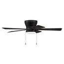 Craftmade Flat Black 52 in. 5-Blade Indoor Ceiling Fan 