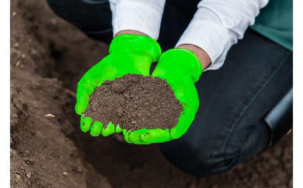 DERMA-VUE POWDER-FREE EXAM GRADE NITRILE GLOVES - SMALL - NEON GREEN 100/BX 