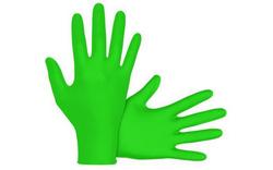 7 mil Nitrile Size L Exam and Powder Free Glove in Green (Box of 100)
